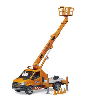 Camion Bruder Mercedes-Benz Sprinter avec plateforme de travail