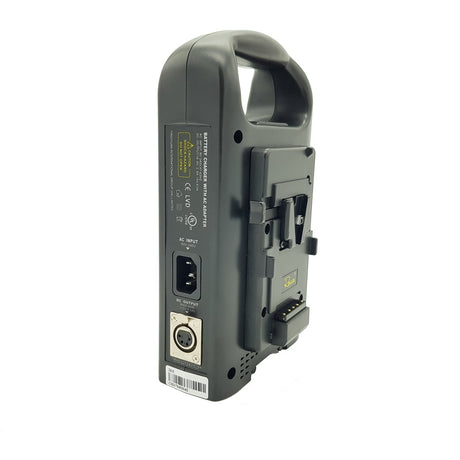 Chargeur de batterie à double batterie ROLUX RL-2KS pour la batterie en V-Mount