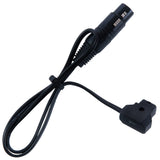 Prise femelle XLR 4 broches Rolux avec d-tap mâle rl-c3