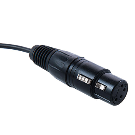Prise femelle XLR 4 broches Rolux avec d-tap mâle rl-c3