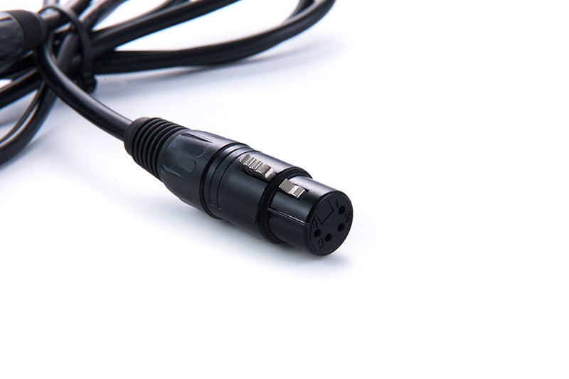 Rolux 4 broches XLR femelle avec connecteur mâle 4 broches rl-c7