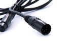 Rolux 4 broches XLR femelle avec connecteur mâle 4 broches rl-c7