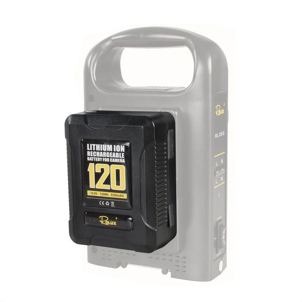 Batterie intelligente Rolux v-mount yc-120s 120wh 14.8v 8350mah