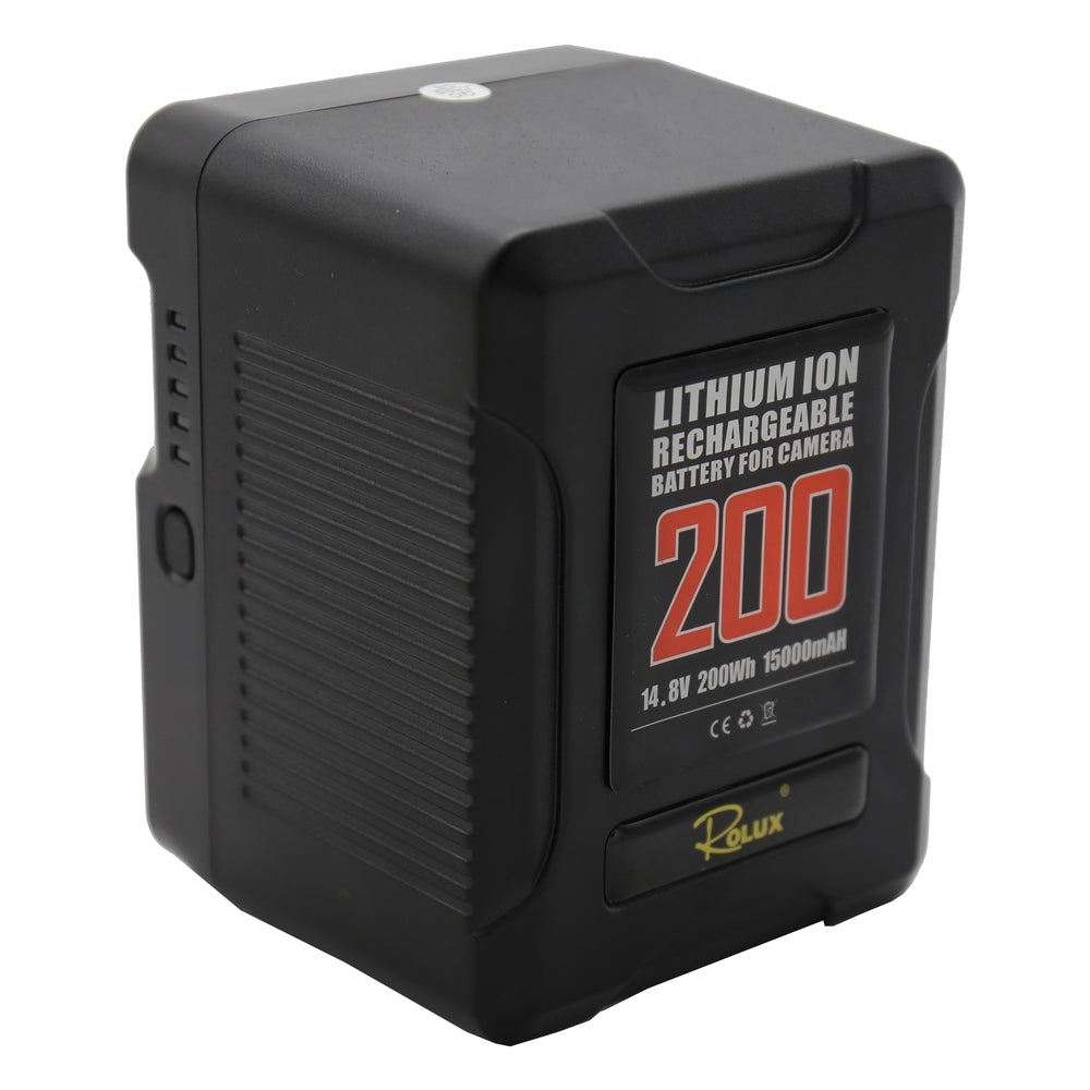 Batterie intelligente Rolux v-mount yc-200s 200wh 14.8v 15000mah