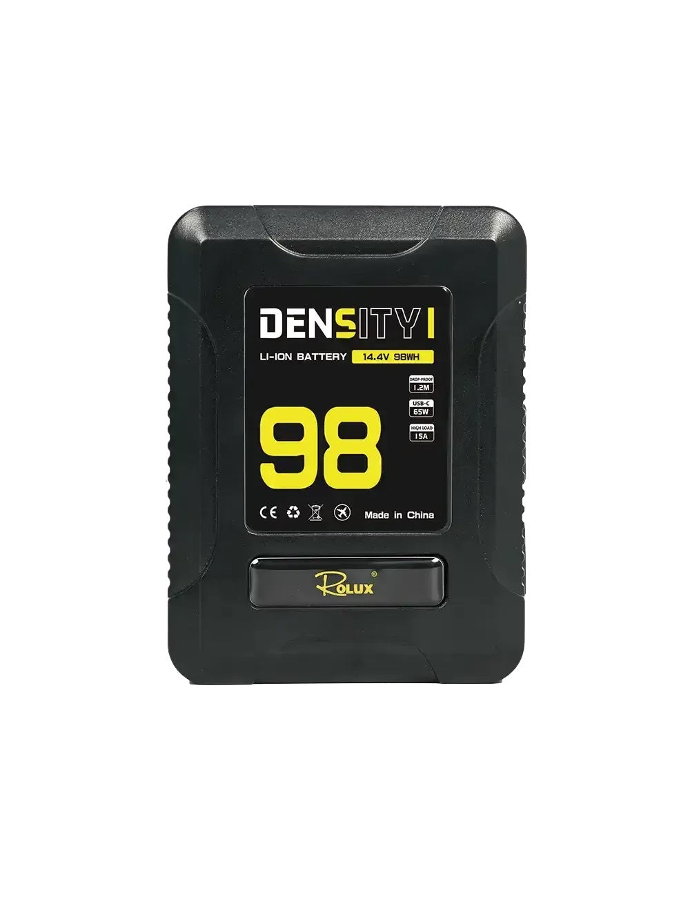 Densité de batterie Rolux v-mount i 98wh 14.8v 6800mah