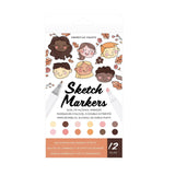 Artisanat américain • marqueurs à croquis double pointe teint