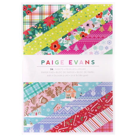 Artisanat américain • Bloc de papier à souhaits SugarPlum 20,32x15,24 cm