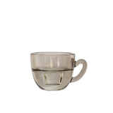 Bougeoir Idées 4 saisons gris café ø8xh5cm