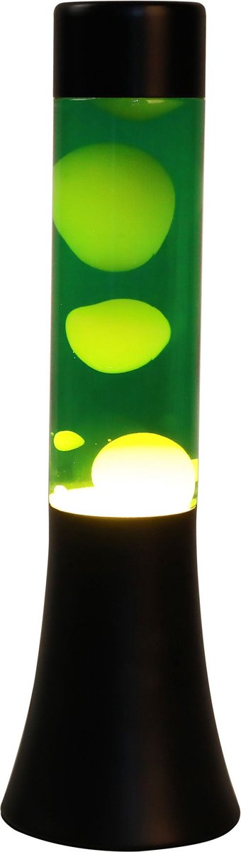 Lavalamp itotal blanc noir blanc, 30 cm