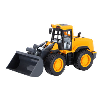 Bulldozer à roues rapides avec lumière, son et friction