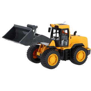 Bulldozer à roues rapides avec lumière, son et friction