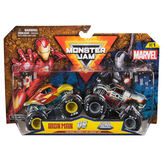 Monster Jam 1:64 2 pack merveille (cul) | 2 pièces