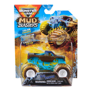 Blasters de boue Monster Jam - tonnerre bleu 1:64 | 2 pièces