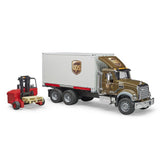Bruder Mack Granite UPS camion avec chariot élévateur
