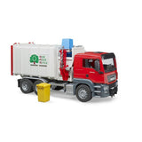 Camion-poubelle Bruder / camion de chargement des ordures (br3761)
