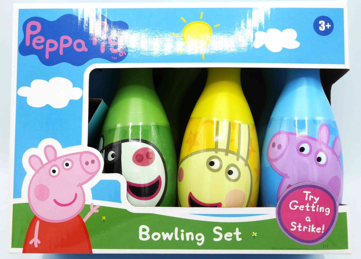 Jonotoys Peppa Pig - jeu de quilles avec ballon et 6 quilles