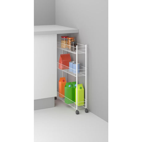 Chariot de cuisine Metaltex fino 3 couches