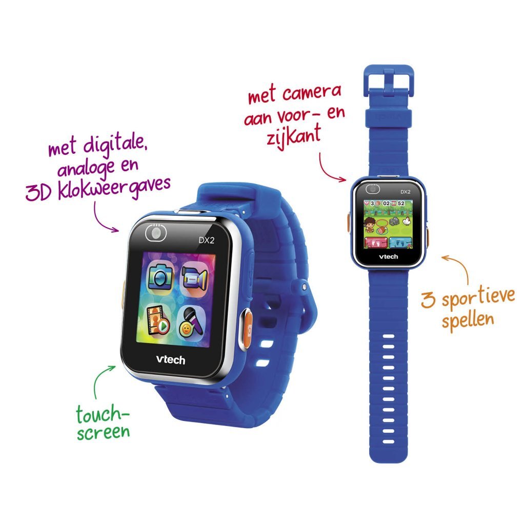 VTech Smartwatch Kidizoom DX2 Blue