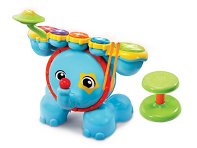 Batterie en cuir rock Vtech - jouets éducatifs pour bébé - sons et jeux - instrument de musique pour bébé