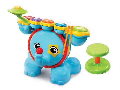 Batterie en cuir rock Vtech - jouets éducatifs pour bébé - sons et jeux - instrument de musique pour bébé