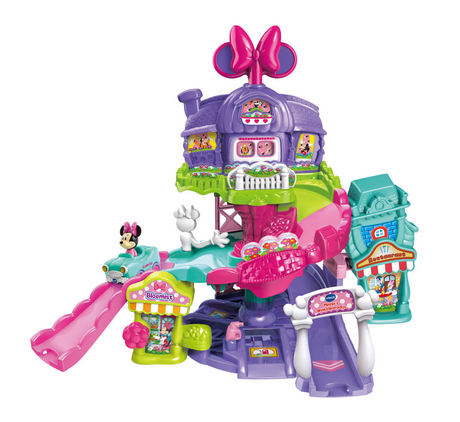 Vtech toot toot cars disney minnie's shopping paradis - cadeau - jouets éducatifs pour bébé - 1 à 5 ans