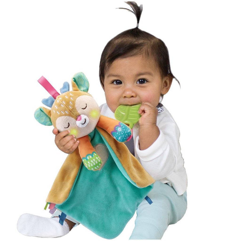 Vtech baby peluche 2en1 cerf + lumière et son