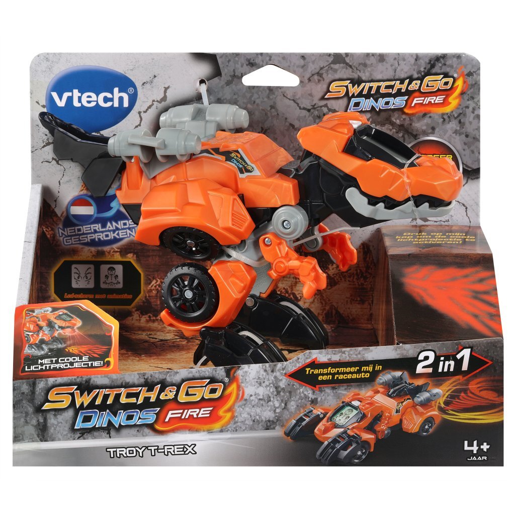 Vtech Switch Go Dino's Fire Troy T-Rex