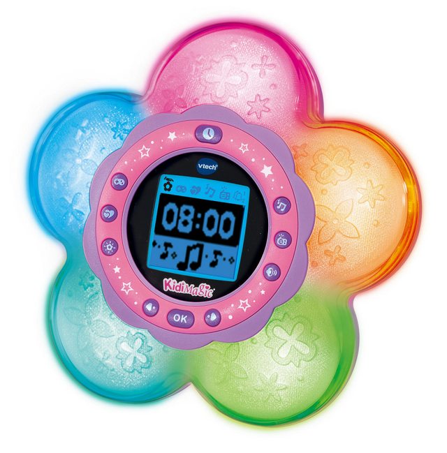 Vtech kidimagic galaxylight - réveil enfant 9 en 1 - horloge enfant - à partir de 6 ans