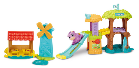 Vtech rôle terrain de jeu animal fou + chat vache