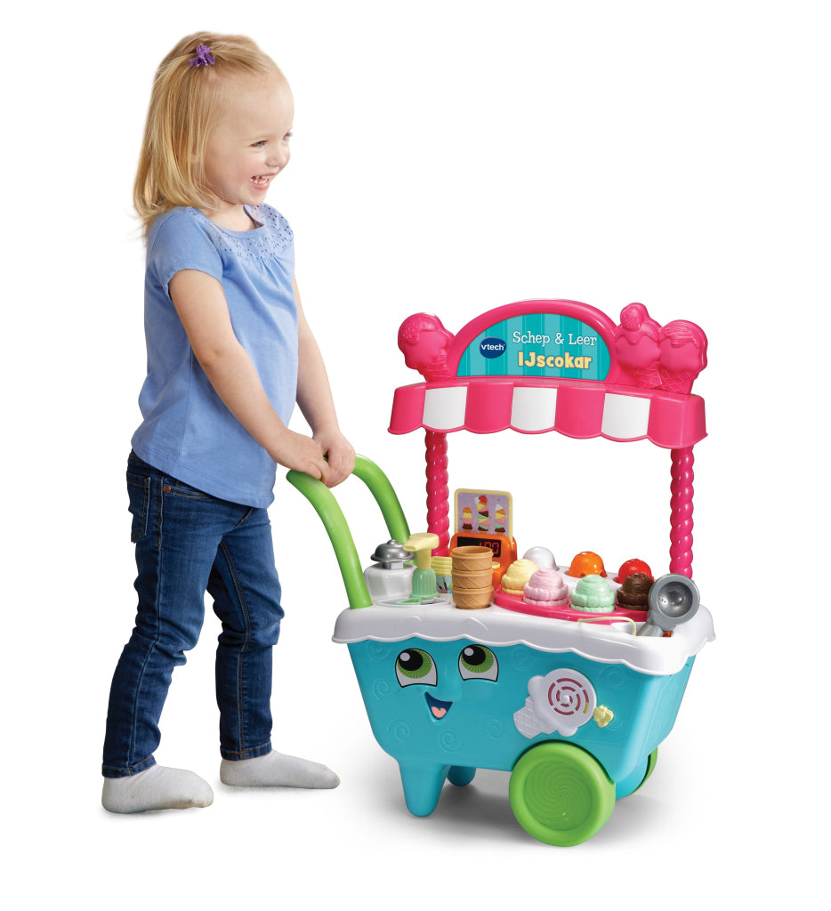 Pelle Vtech et chariot à glace en cuir