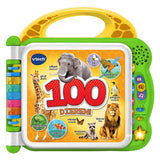 Otroška knjiga vtech mojih prvih 100 besed živali zeleno