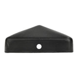 Mack 1069087 - paalornament piramide zwart 71 mm | 10 stuks
