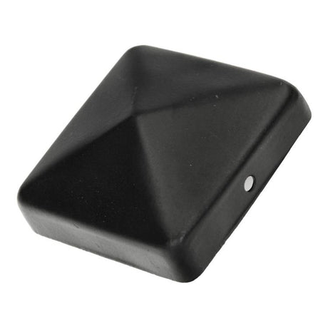 Mack 1069087 - paalornament piramide zwart 71 mm | 10 stuks
