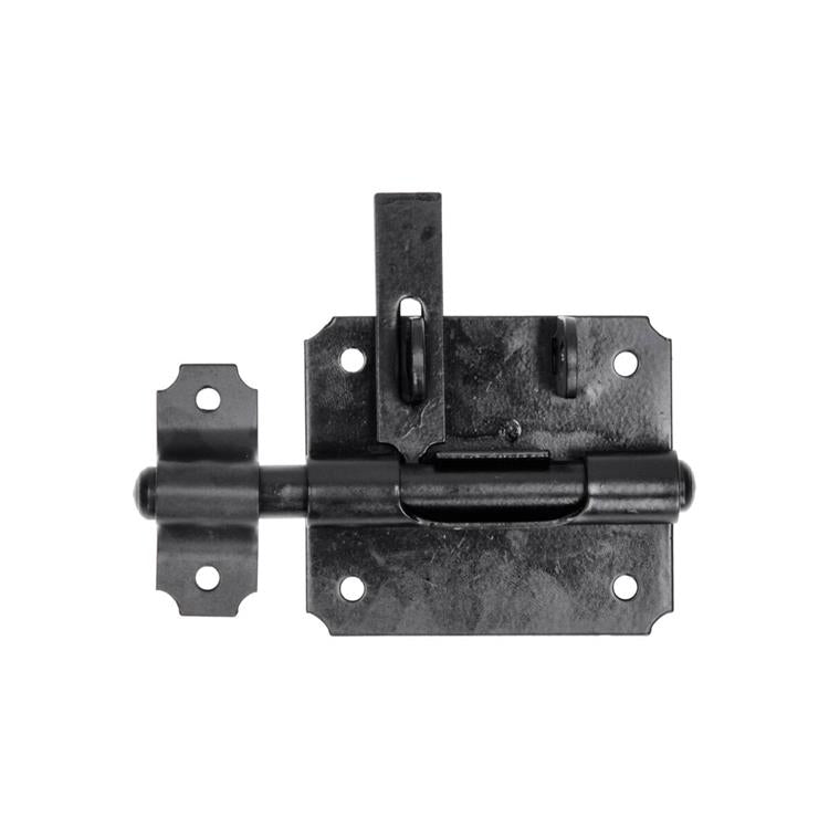 Mack 1069134 - hangslotgrendel zwart 80 mm | 5 stuks