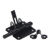Mack 1069134 - hangslotgrendel zwart 80 mm | 5 stuks