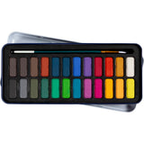 Set d'aquarelles Creativ company, format 12x30 mm, différentes couleurs, 24 couleurs 1 boîte
