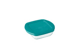 Plat de conservation en Pyrex 350ml 14x12x4cm