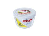 Bol en pyrex avec couvercle en plastique 0,6l