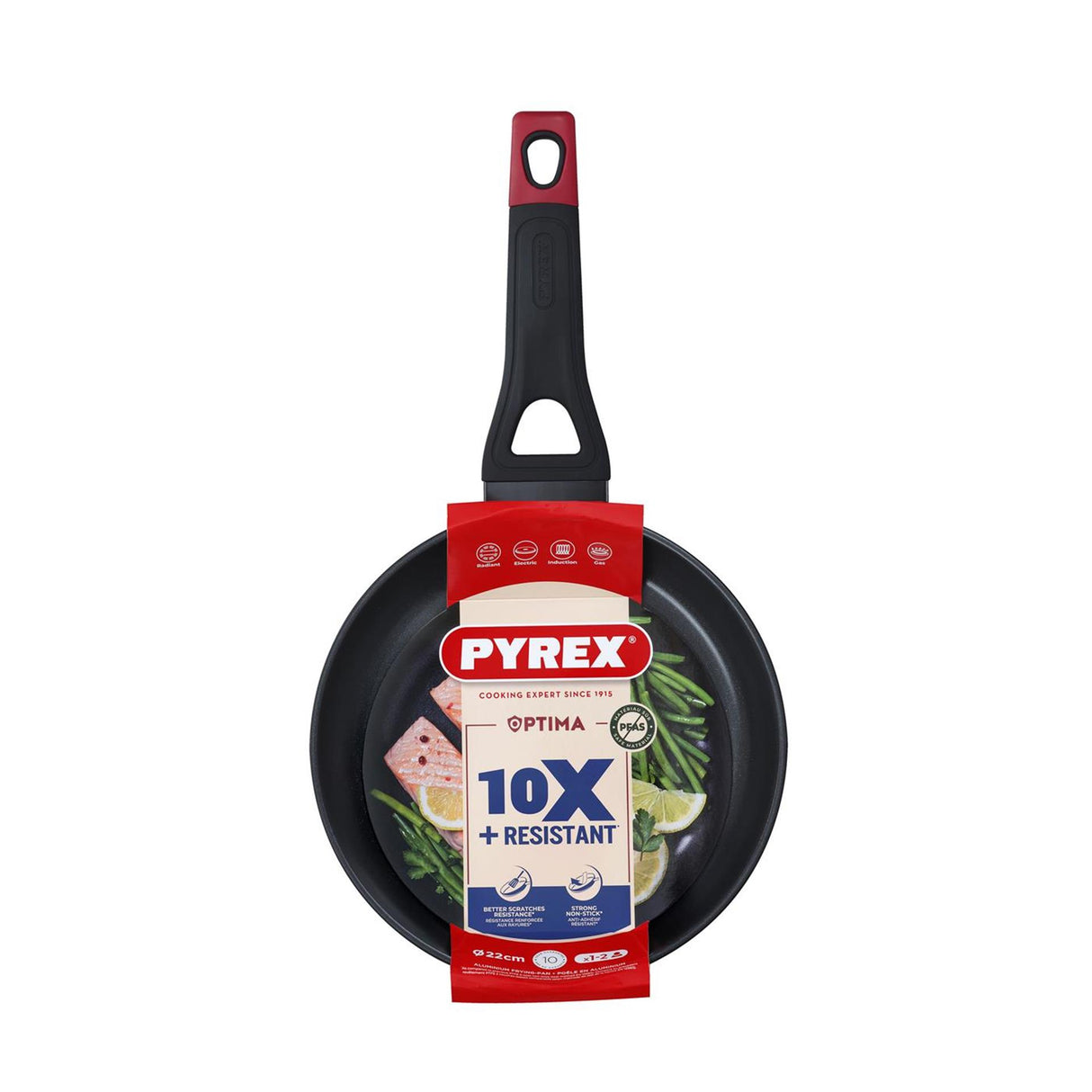 Poêle Pyrex optima+ - induction