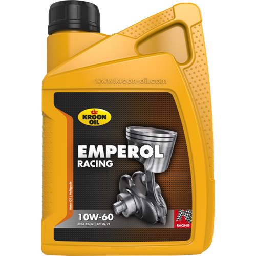Kroon-oil emperol racing - huile moteur 10w-60 - entièrement synthétique - 5 litres - transparente