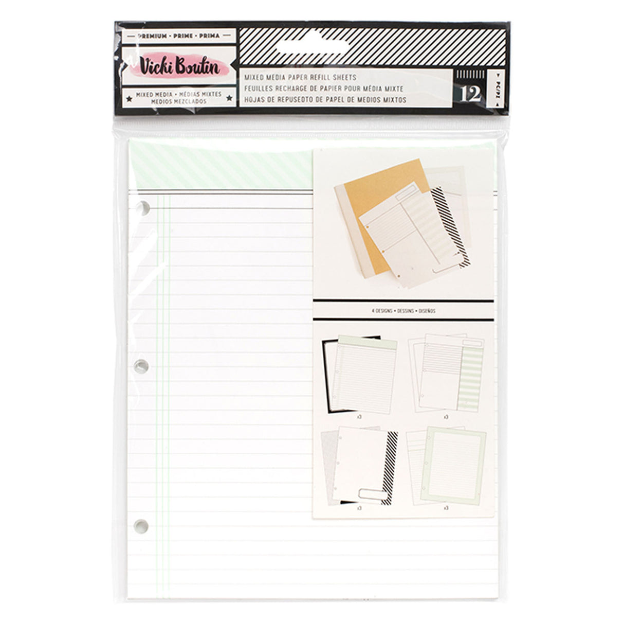 Vicki boutin • printed refill papers 12pcs