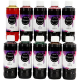 Peinture aquarelle liquide pigmentée, différentes couleurs, 10x250 ml 1 boîte