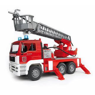 Camion de pompiers Bruder man avec échelle