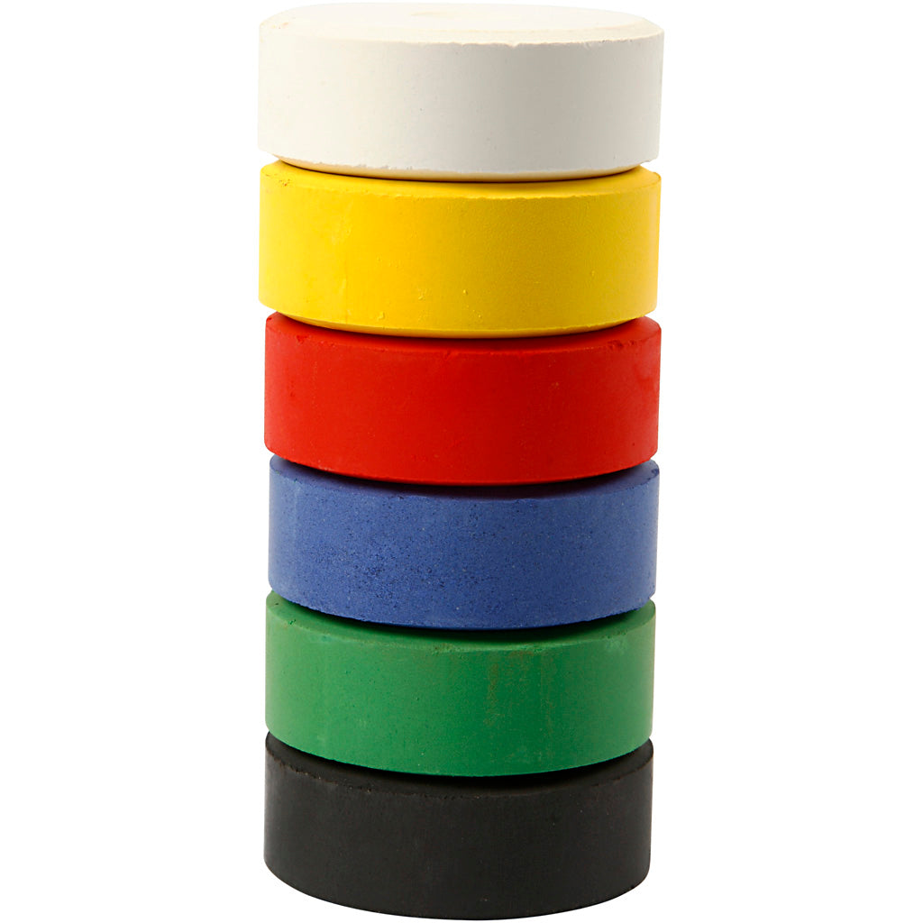 Colortime https : www.ccobby.nl aquarelle-h-16-mm-d-44-mm-primary-colors-6-piece-1-box