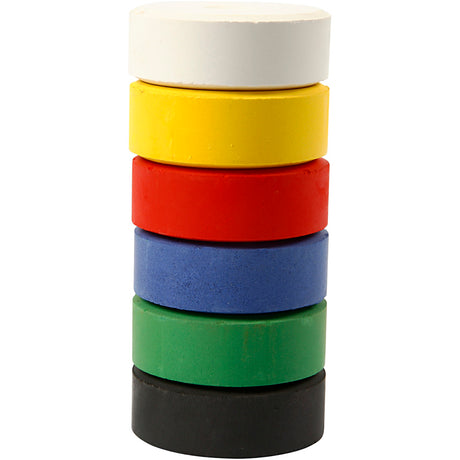 Blocs de recharge aquarelle premium Creativ company - couleurs primaires, 6 pcs.