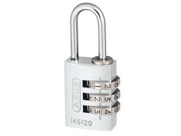 ABUS FIGHT LOCK 145 20 argento