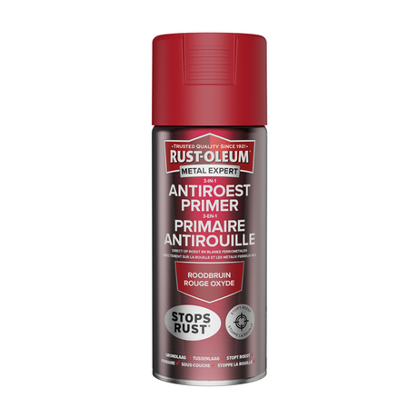 Rust-oleum 1071315 - 3-in-1 anti-roestprimer -400mlroodbruin | 1 stuks