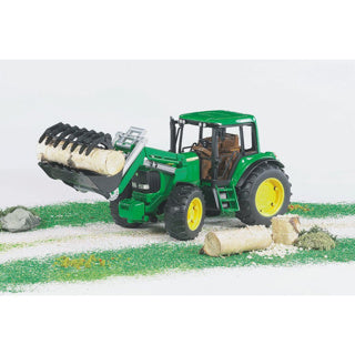 Tracteur Bruder John Deere avec chargeur frontal