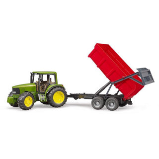Tracteur Bruder 2057 John Deere 6920 avec remorque