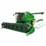 Abatteuse Bruder John Deere T670i - Moissonneuse-batteuse détaillée - 2132